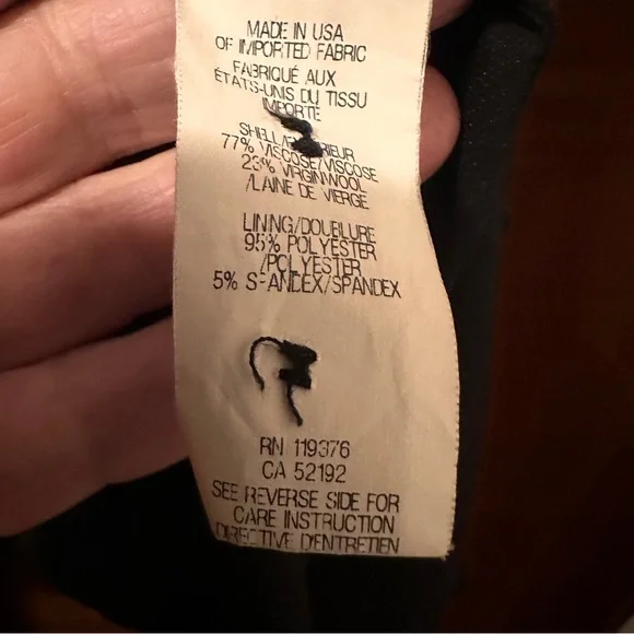 Helmut Lang Classic Blazer with Ruched Sleeves size 2 - Picture 4 of 7